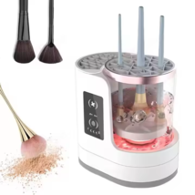 Electric Makeup Brush Cleaner Machine With Makeup Brush Dryer Automatic ... - $38.26
