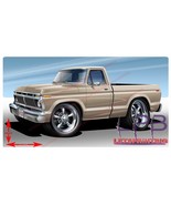 1974 Ford F-100 Pickup Truck Car Art Wall Decal - $45.26 CAD+