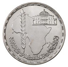 1410-1990 Egipto 2.3kg Moneda de Plata En Bu , Unión Africano Parliament... - £36.72 GBP