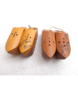 Minnesota State Collectible Dutch Wooden Shoes Clogs Salt Pepper Shaker ... - £9.96 GBP