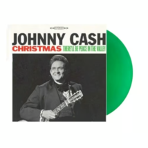 Johnny Cash Christmas LP ~ Exclusive Colored Vinyl (Holly Green) ~ New/Sealed! - £36.05 GBP