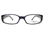 Chromos Eyeglasses Frames WEIL PURPLE Blue Clear Rectangular Full Rim 52... - £38.69 GBP