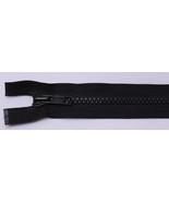 16&quot; Zipper - Vislon Black Separating Zipper by YKK® - M412.01 - €2,32 EUR