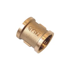 G 1/2&quot; Female Thread Brass Straight Coupling Connector for Water, Air, F... - $6.44