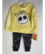 Disney Nightmare Before Christmas Sweatshirt Top Pants Outfit Set Kids B... - $28.00