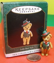 Hallmark Keepsake Miniature Ornament &quot;Teddy-Bear Style&quot;  1997 - $4.99