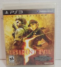 Resident Evil 5 Gold Edition (Sony PlayStation 3, 2010) PS3 No Manual - $13.54