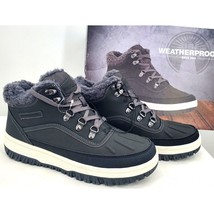 WEATHERPROOF Sneaker Boots Men&#39;s 10 SLOPE Memory Foam Lace-up Shoes Winter - £44.04 GBP