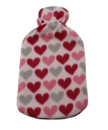 Rubber Hot Water Bottle with Soft Plush Fleece Cover 2000ml (67 fl. oz) ... - $17.62 CAD