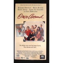 Once Around VHS Cassette 1991 Richard Dreyfuss, Holly Hunter, New Sealed - £5.47 GBP