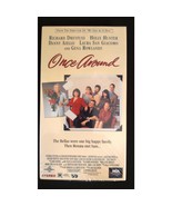 Once Around VHS Cassette 1991 Richard Dreyfuss, Holly Hunter, New Sealed - £5.44 GBP