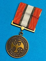 MULTINATIONAL FORCE &amp; OBSERVERS FULL SIZED MEDAL - £11.83 GBP