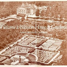 1970s Biltmore House &amp; Gardens Welcome Brochure Booklet Asheville NC DWSS17 - $367.32 MXN