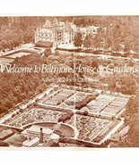 1970s Biltmore House &amp; Gardens Welcome Brochure Booklet Asheville NC DWSS17 - $368.94 MXN