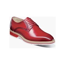 Stacy Adams Barringer Plain Toe Oxford Walking Shoes Red 25722-600 image 7