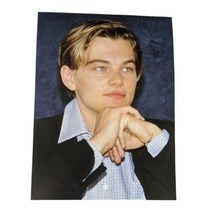 LEONARDO DiCAPRIO Magazine Pinup Clipping Young with Long Hair Cracking ... - £12.47 GBP