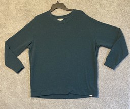 Orvis Classic Collection Sweater Mens XL Green Pullover Long Sleeve Crew Neck - £13.16 GBP