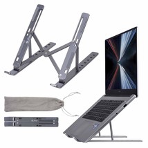 Laptop Stand For Desk, Adjustable Ergonomic Portable Aluminum Holder, Foldable F - £23.96 GBP