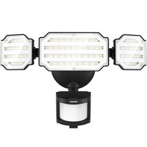 LEPOWER Motion Sensor Outdoor Lights, 48W 5200LM LED Security Lights, IP65 Water - £69.53 GBP