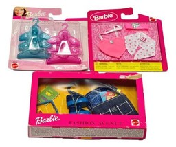 Barbie Fashion Avenue Lot 2 Accessories Doll Clothing Mattel New 1998 - $35.95