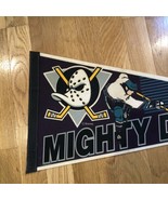 Vintage Anaheim Mighty Ducks Full Size NHL Hockey Pennant 90s - $16.79