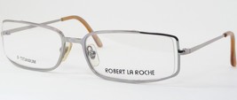 ROBERT LA ROCHE RLR169T-01 Argento Unico Raro Titanio Occhiali 57-17-135mm - £122.83 GBP