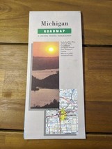 1988 Michigan Road Map A Gousha Travel Publication - $10.89