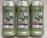 3x Suave Almond + Shea Butter Deodorant Sticks, 2.6 oz each - $37.99
