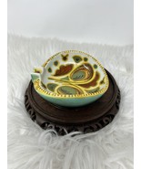 Vintage Gouda Zuid Holland Pottery Ash Tray Artist Signed - $54.66 CAD