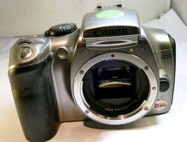 Canon EOS 300D 6MP Digital REBEL SLR Camera - Silver (Body Only) - AS IS - NO AF - $42.78