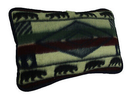 Zeckos Yuma Bear Wildlife Plush Fleece Standard Pillow Sham - £12.65 GBP