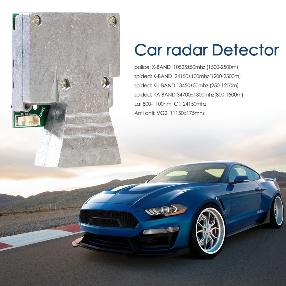 Car Radar Detector Speed Alert Alarm Warning X K CT La Anti Radar Car Detector - £13.49 GBP
