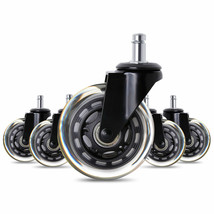 Heavy Duty Wheels 3&quot; (Set of 5) for 5 Leg Stand Infusion Pump IV Pole Rolling - £27.61 GBP