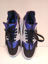 Nike Air Huarache  Purple black size us 8.5   318429-501 - £43.73 GBP