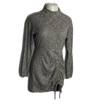 Xhilaration Cute Sweater Bodycon Dress ~ Sz M ~ Gray ~Above Knee ~ Long Sleeve - £17.75 GBP