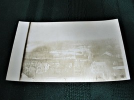 View from above of Houses City Village Area -RPPC-Divided Back (1907-1914). - £9.08 GBP