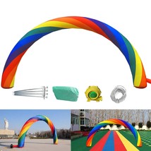 Outdoor Advertising Inflatable Rainbow Arch (8ft x 2ft), Portable & Durable - $3,824.04 MXN