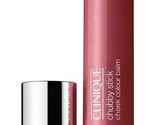 Clinique Chubby Stick Cheek Colour Balm in Plumped Up Peony - NIB - £28.78 GBP