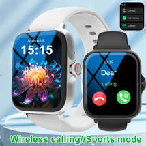 Smart watch with full touch screen, call, message reminder, music contro... - $7.91+