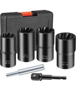 6 PCS Twist Socket Set, Stripped Lug Nut Remover Wheel Lock Removal Kit ... - $750.03 MXN