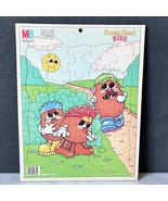 Vintage Potato Head Kids 1986 Frame Tray Puzzle 25 Pieces - MB Hasbro - $12.30