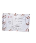 Large Square Glass Clip With Hinge 55MMx55MM SS-316/Satin - €12,67 EUR