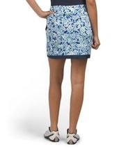 NWT STELLA PARKER NAVY MARINE LIFE Golf Tennis Pickleball Knit Skort S M & L image 2