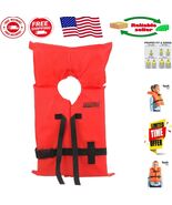 USCG Approved Type II Youth Life Vest - Bright Orange, Lightweight, Adju... - $526.10 MXN