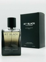 Jet Black Platinum FOR MENby Michael Malul Eau De Parfum Spray 3.4 oz NEW IN BOX - £85.14 GBP