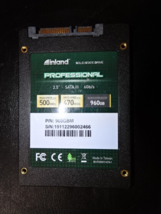 Inland Professional 960GB 2.5&quot; SATA III SSD Solid State Drive – Tested - $710.23 MXN