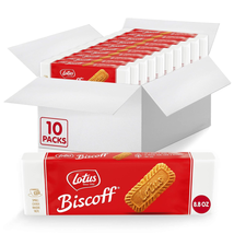 Lotus Biscoff, Caramelized Biscuit Cookies, Non GMO + Vegan - 8.8 Oz (Pack of 10 - £35.24 GBP