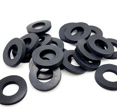 3/4&quot; ID Rubber Flat Washers 1 1/2&quot; OD 3/16&quot; Thick Spacer Seal 3/4 x 1 1/... - $12.82+