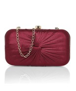 Women&#39;s Oval Frame Clutch Detachable Chain Sling Strap ,Party Clutches Bag - £19.37 GBP