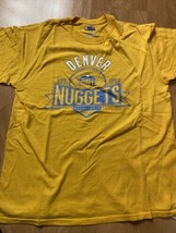 NBA Mens Denver Nuggets Basketball Graphic Logo T-Shirt Size Medium - £11.01 GBP